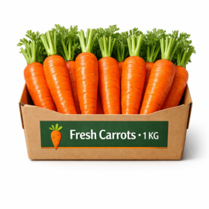 Fresh Carrots – 1 kg | Crunchy & Naturally Sweet